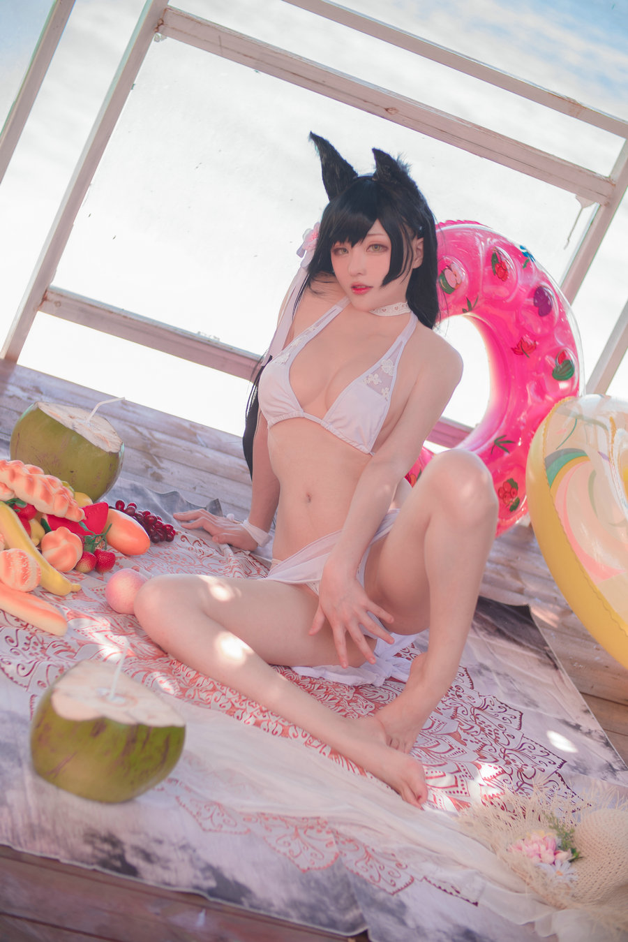 起司块wii写真 - 爱宕泳装 / 42P-255MB / cos萌妹-绅士图