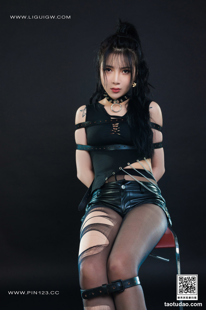 图片[2]-[Ligui丽柜] 2023.08.18 《撕袜四马》小七 [69+1P-58M]-绅士图