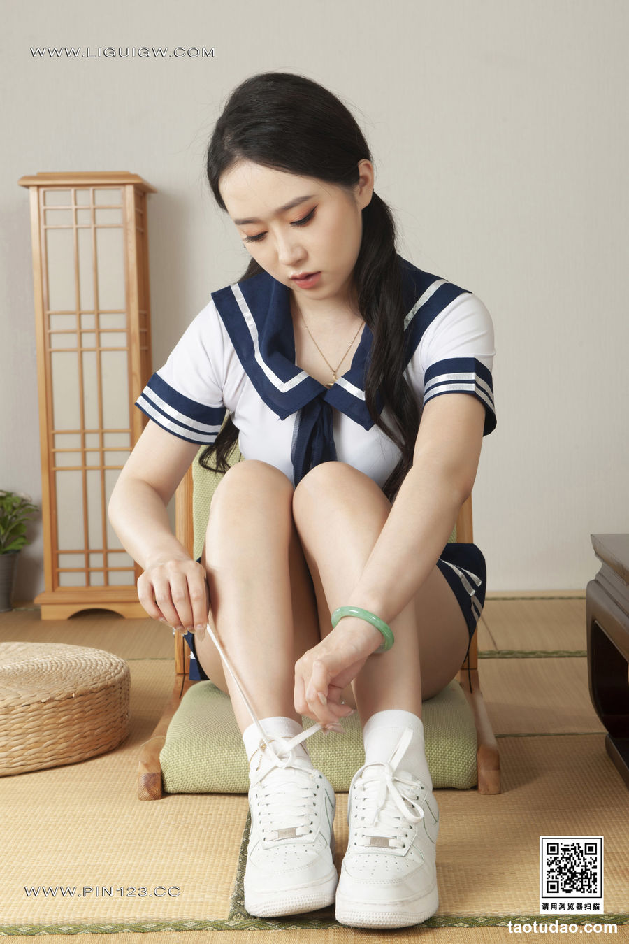 图片[2]-[Ligui丽柜] 2023.11.13 《邂逅玉足》柒柒 [63+1P-45M]-绅士图