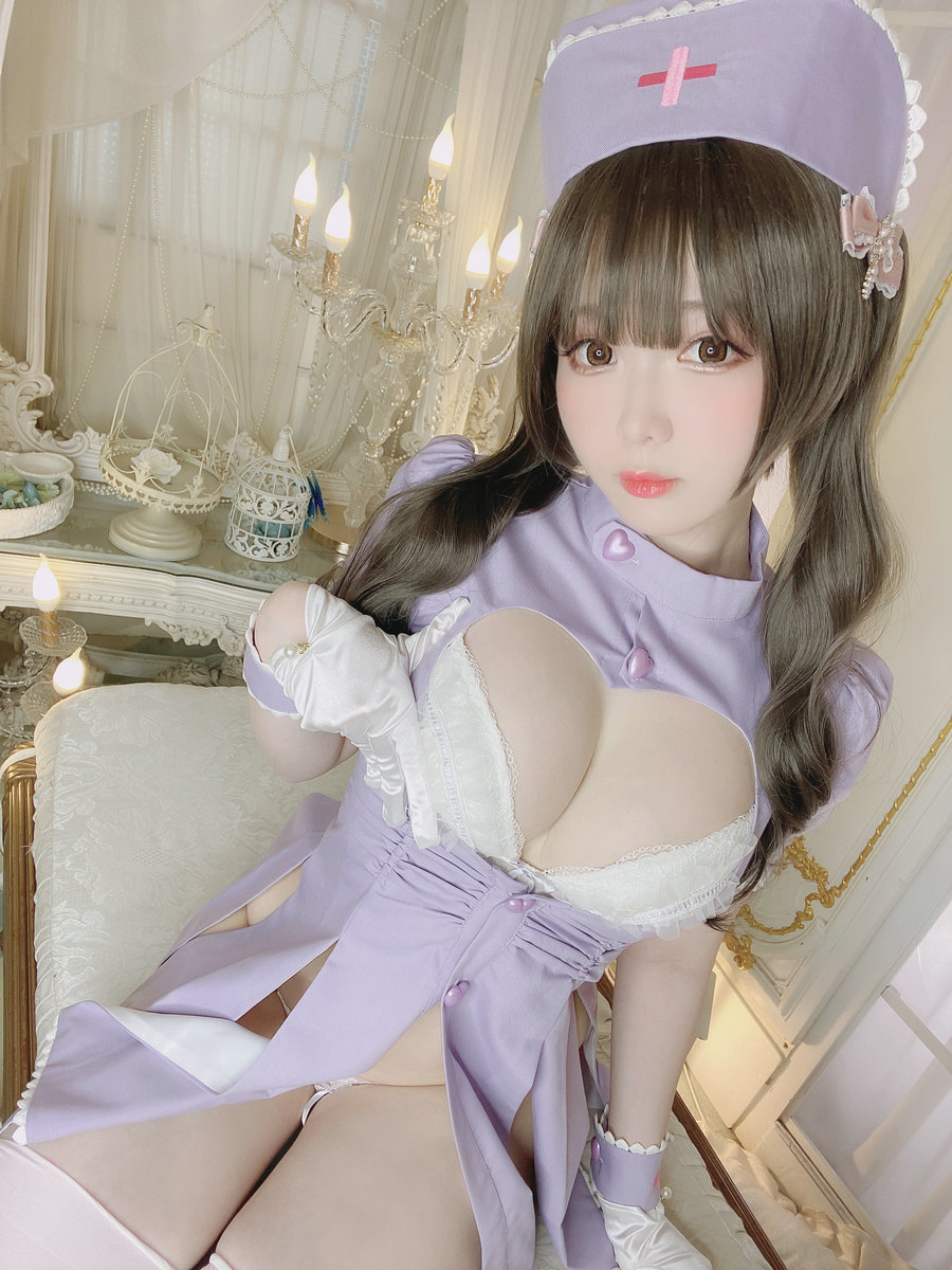 微博妹纸霜月shimo - 紫护士 / 20P-130MB / cos萌妹-绅士图