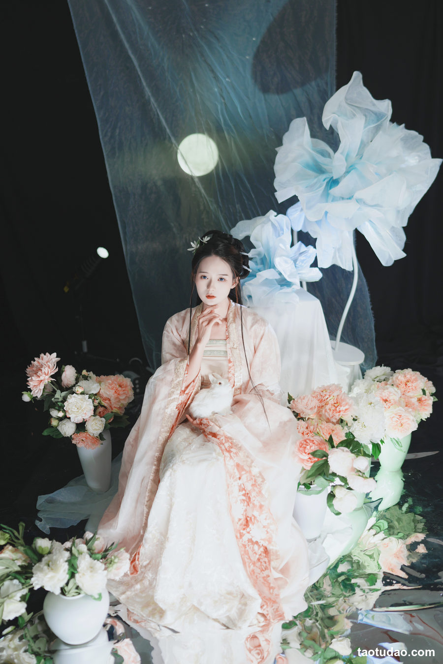 图片[3]-兔子Zzz不吃胡萝卜 – NO.136 寄明月 [38P-426MB]-绅士图