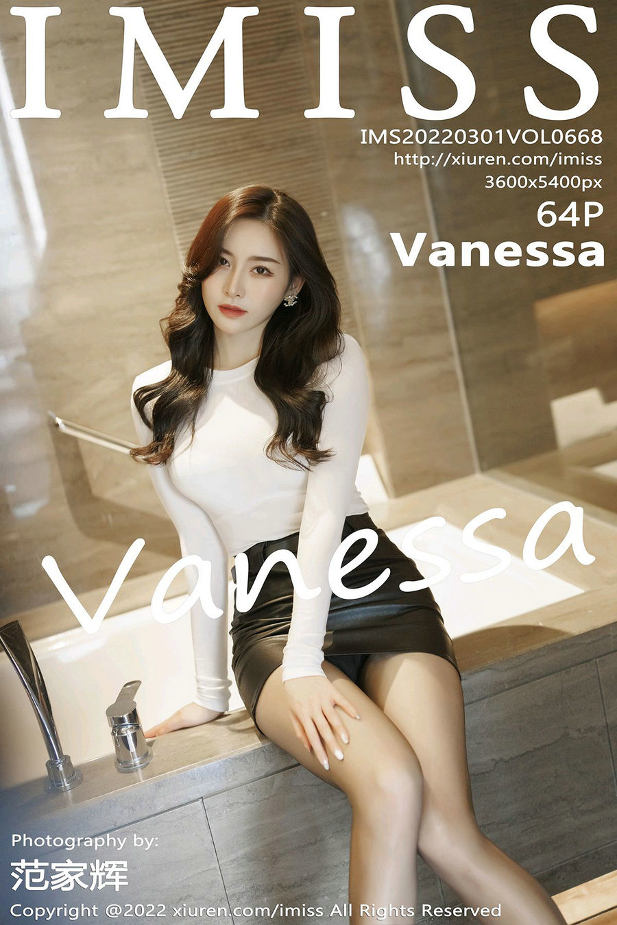 / IMiss /爱蜜社 2022.03.01 Vol.668 Vanessa / 64P576MB / 秀人旗下-绅士图