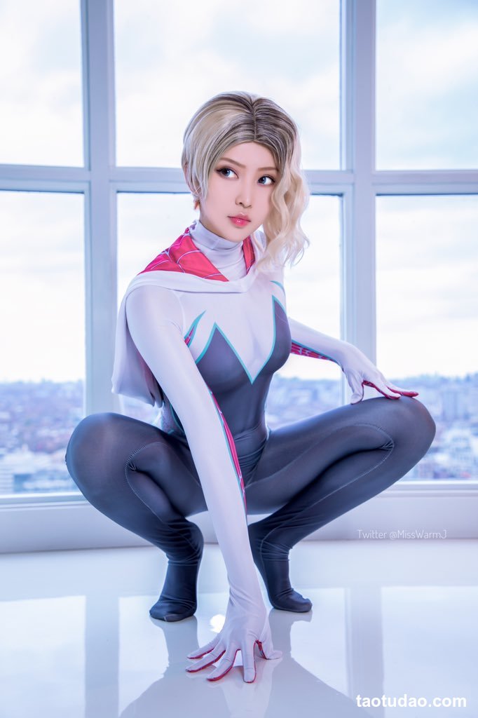 MissWarmJ - NO.042 Spider Gwen[43P-1V-477.6M]-绅士图