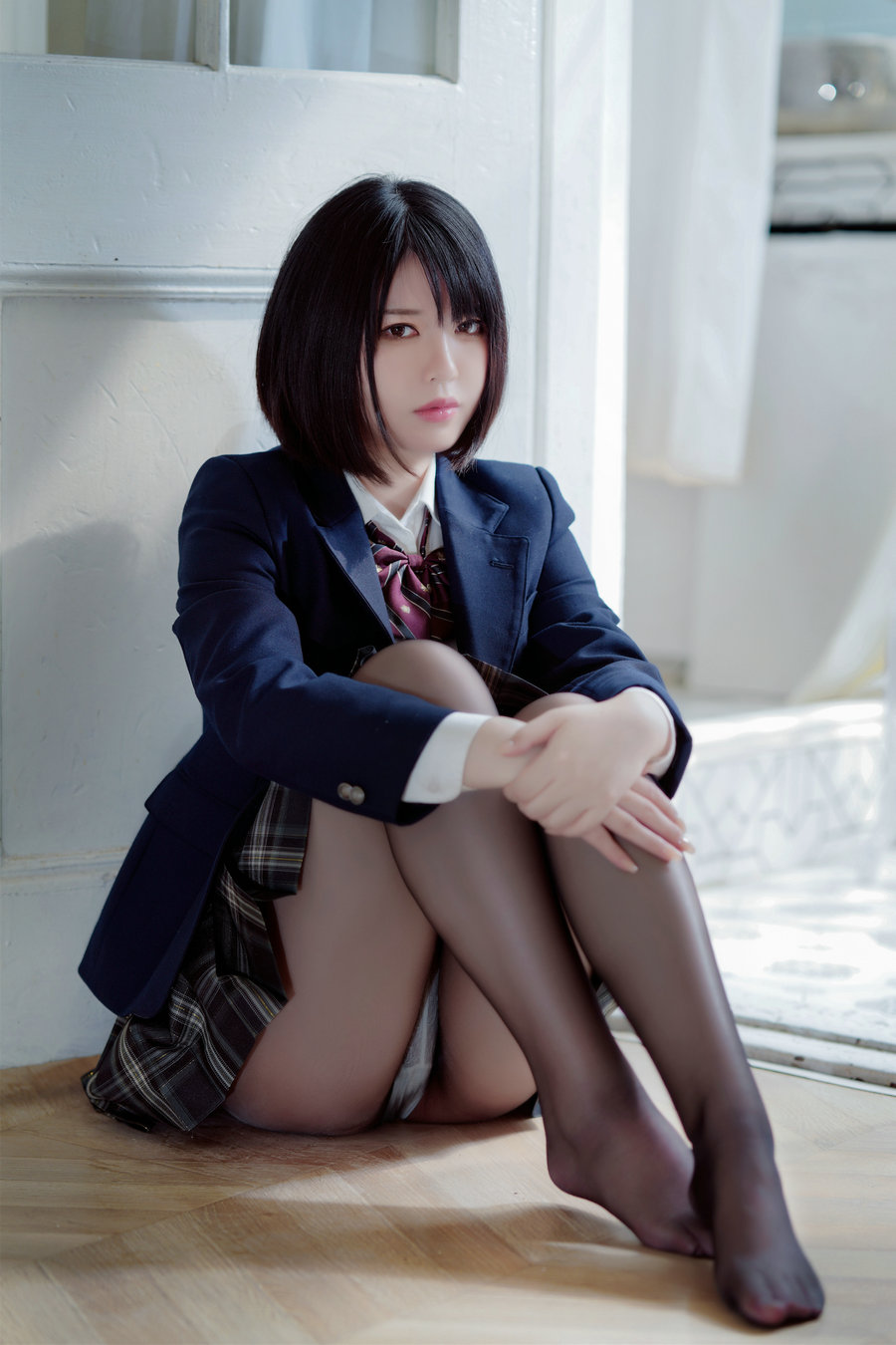 半半子 - 彼女の制服姿が好き / 54P-84MB / cos萌妹-绅士图