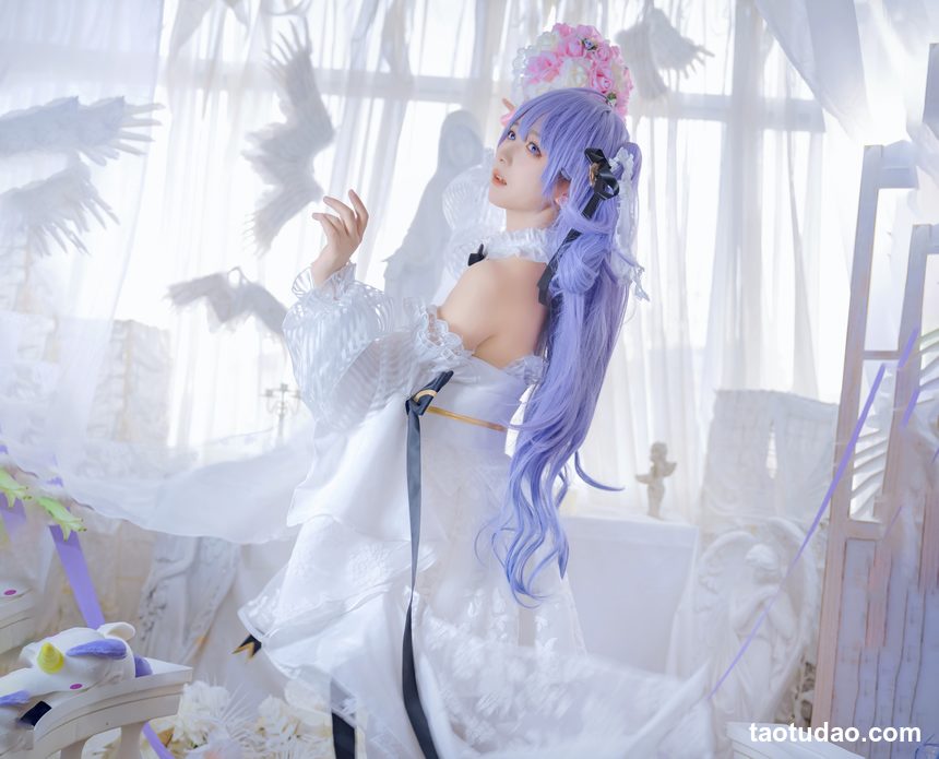 图片[4]-喜欢爱理吗] 碧蓝航线 独角兽婚纱 [31p 172mb-绅士图