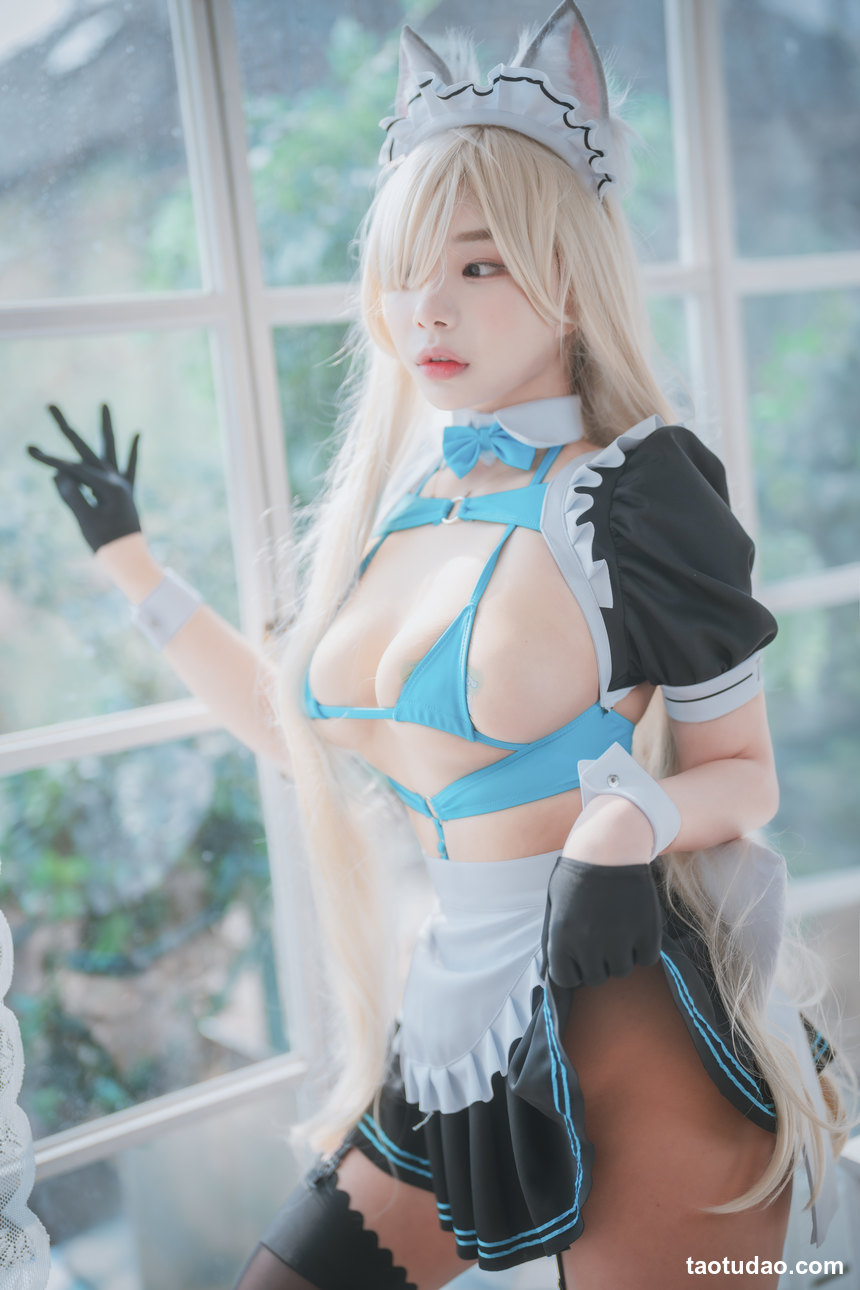 DJAWA Photo -  Zzyuri - Asuna’s Maid Mansion Bikini_Maid [77P-1.06G]-绅士图