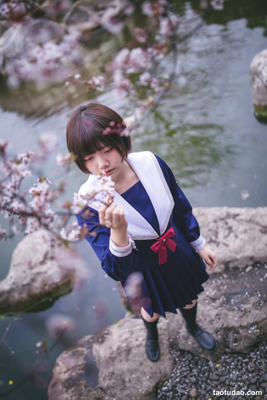 图片[3]-[YITUYU艺图语]2022.04.15 樱花树下 灰猫[19+1P／444MB]-绅士图