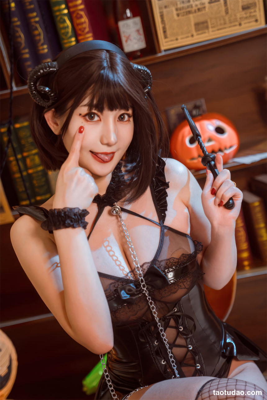 图片[3]-星澜是澜澜叫澜妹呀-万圣节小恶魔[55P+1V-0.98G]-绅士图