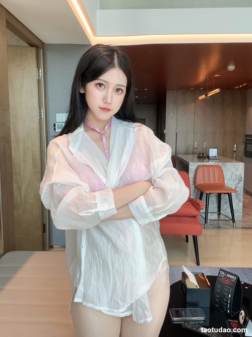 图片[3]-不呆猫 – 粉色衬衣女友[66P+1V-1.07G]-绅士图