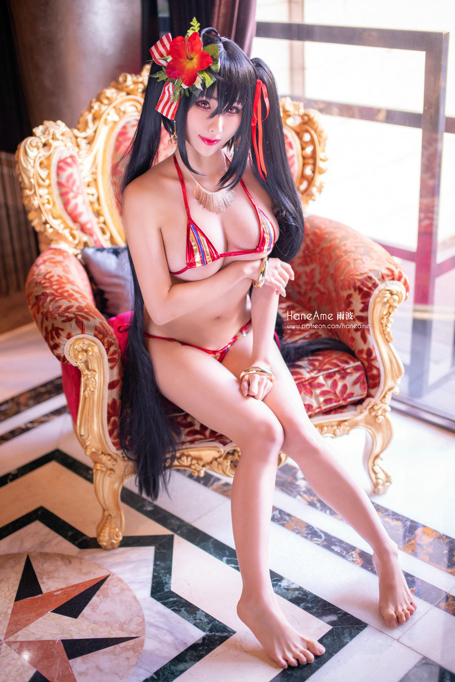 Hane Ame 雨波写真 – Taihou bikini (Azur Lane) / 20P-37MB / cos萌妹-绅士图