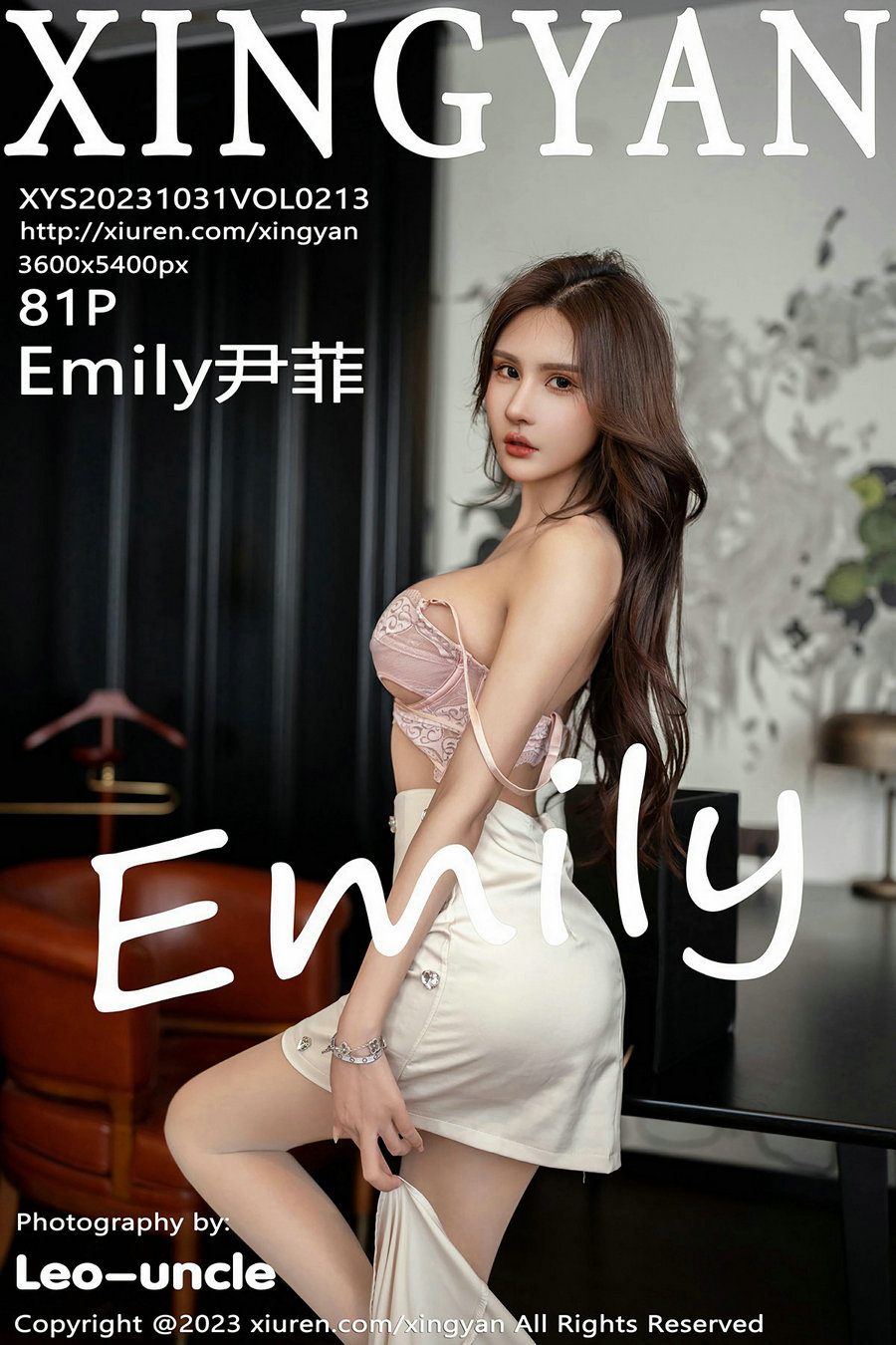 / XINGYAN /星颜社 2023.10.31 Vol.213 尹菲 / 81P441MB / 秀人旗下-绅士图