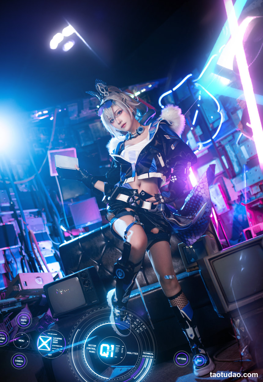 图片[3]-流一_喵喵喵喵喵喵 – NO.05 银狼 [18P-278MB]-绅士图