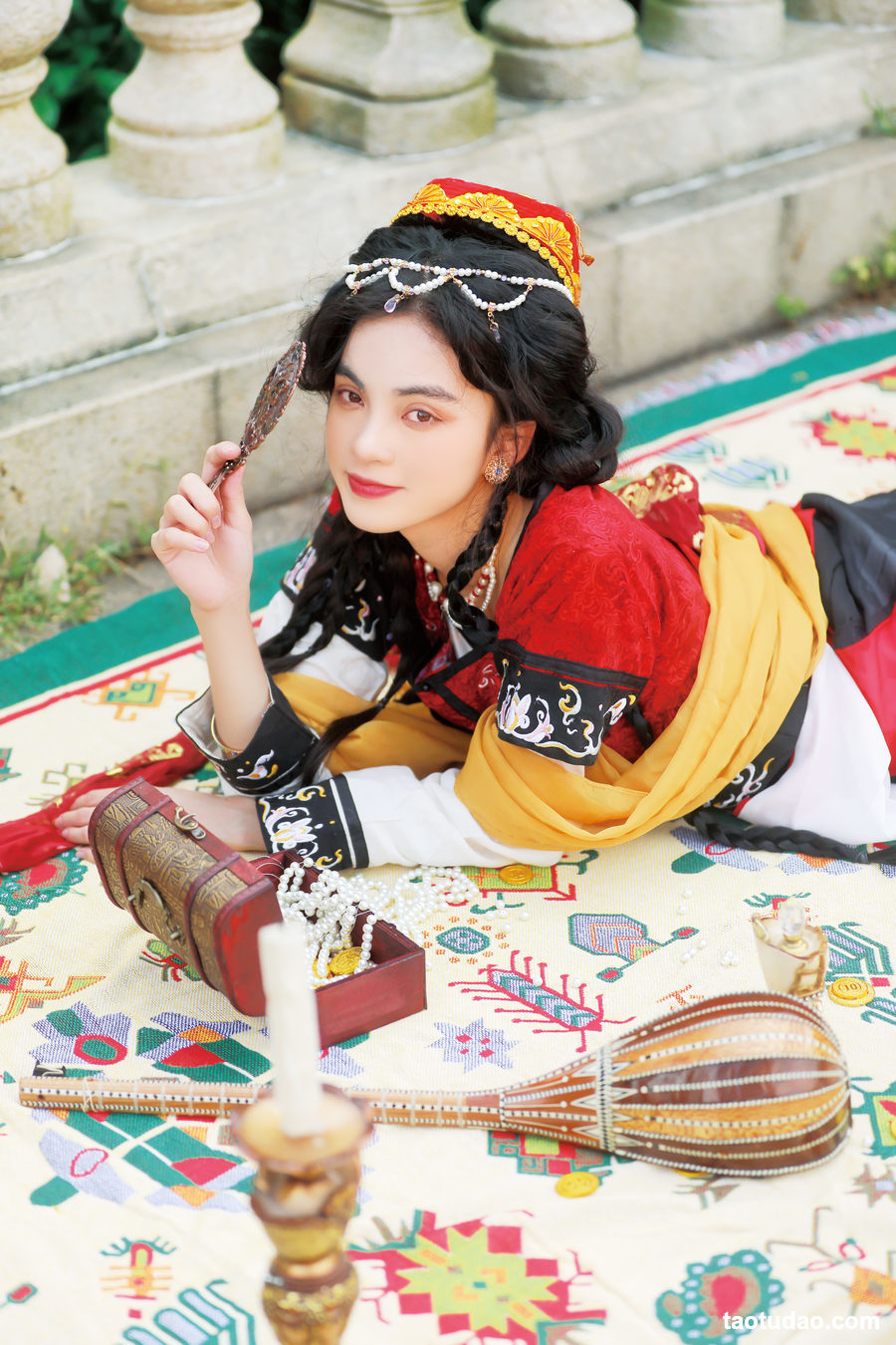 图片[3]-[YITUYU艺图语]2023.03.17 你们中原人，都这么娇娇弱弱的吗？Linglingxue_[21+1P／211MB]-绅士图