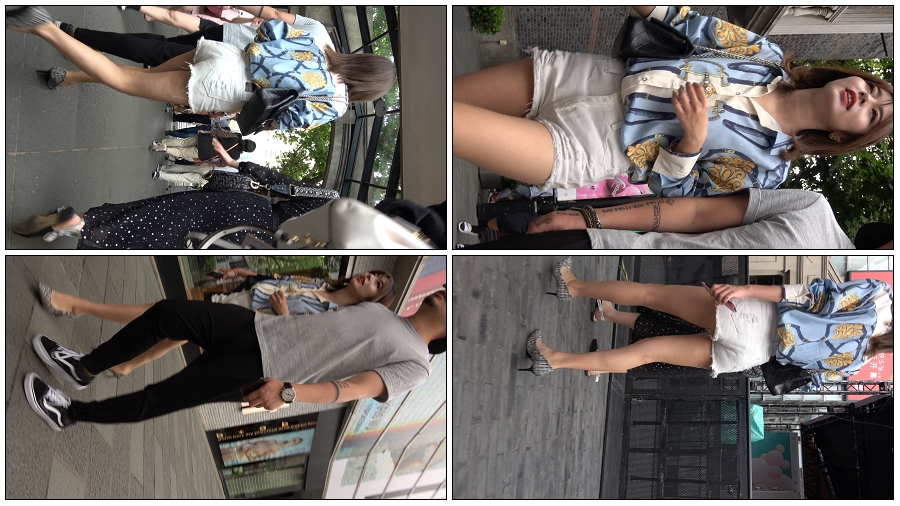 精选街拍视频 No.4296 白短热裤尖嘴高跟鞋美女 / 1.16GB / 街拍视频-绅士图