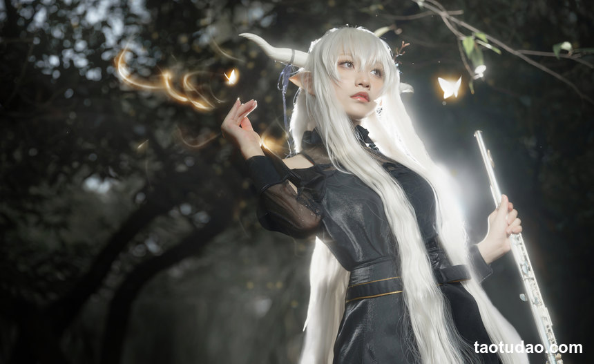 图片[4]-Cien恩恩 – NO.07 明日方舟 闪灵 [14P-37MB]-绅士图