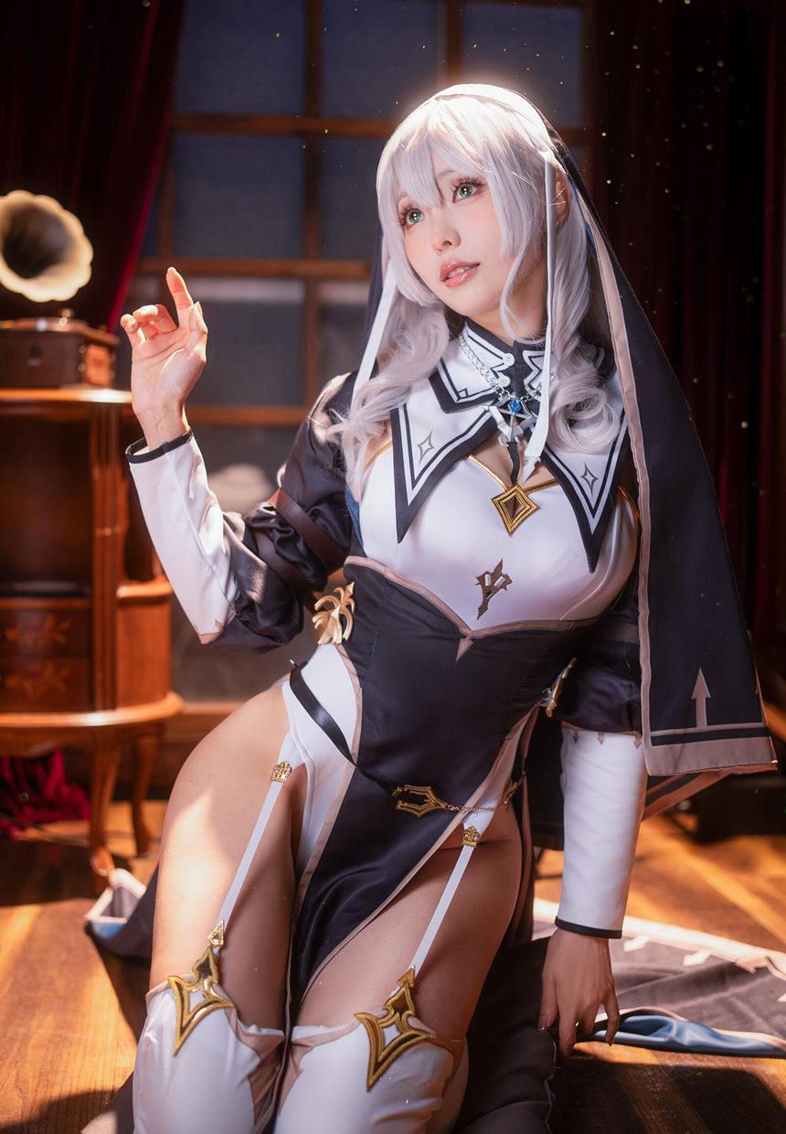 图片[4]-ElyEE子 – Shirogane noel~Nun [27P+13V-206MB]-绅士图