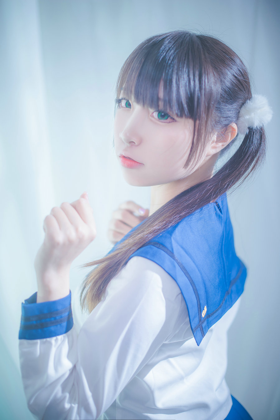 人气Coser二佐Nisa - 水手服 / 17P-155MB / cos萌妹-绅士图