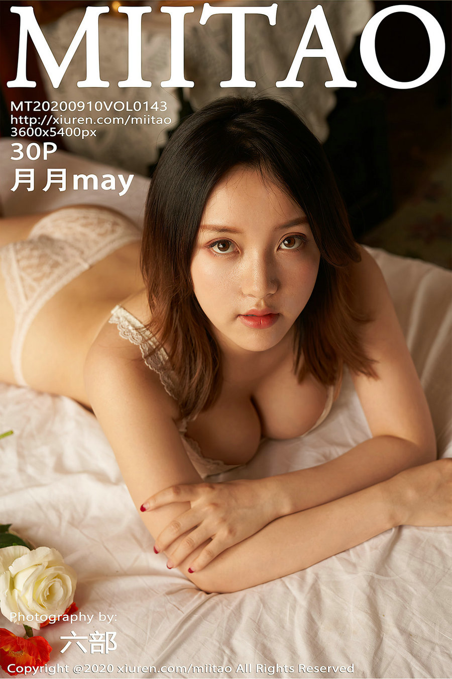 / MiiTao /蜜桃社 2020.09.10 VOL.143 月月may / 30P302MB / 秀人旗下-绅士图