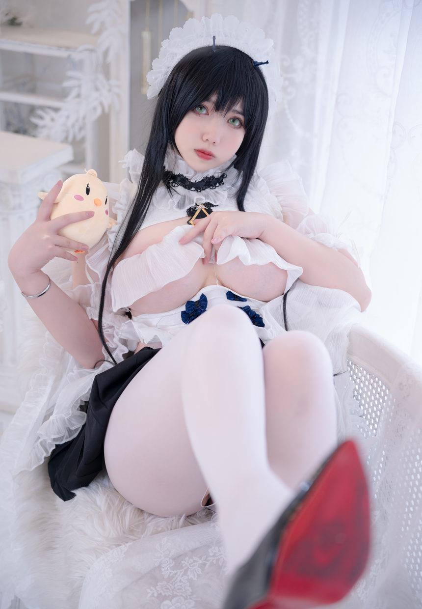 Meroko_魅瞳 – NO.003 碧蓝航线 不挠女仆没干劲的小姐姐[53P-744.2M]-艺库