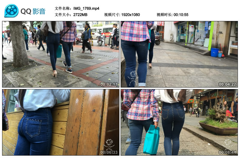 精选街拍视频 No.642 带子狼作品 极品紧牛丰臀清秀小妹 / 1V-2.65GB / 街拍视频-绅士图