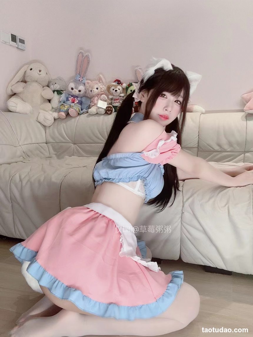 图片[2]-十万口草莓粥粥(B站) – NO.021 2024-08月舰长[214P-12V-166.4M]-绅士图