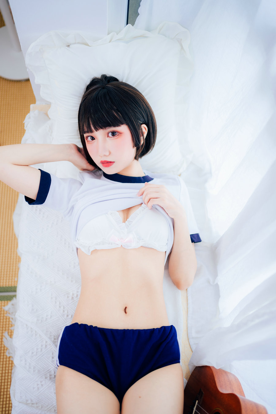 动漫博主果咩酱w - 体操服 / 19P-271MB / cos萌妹-绅士图