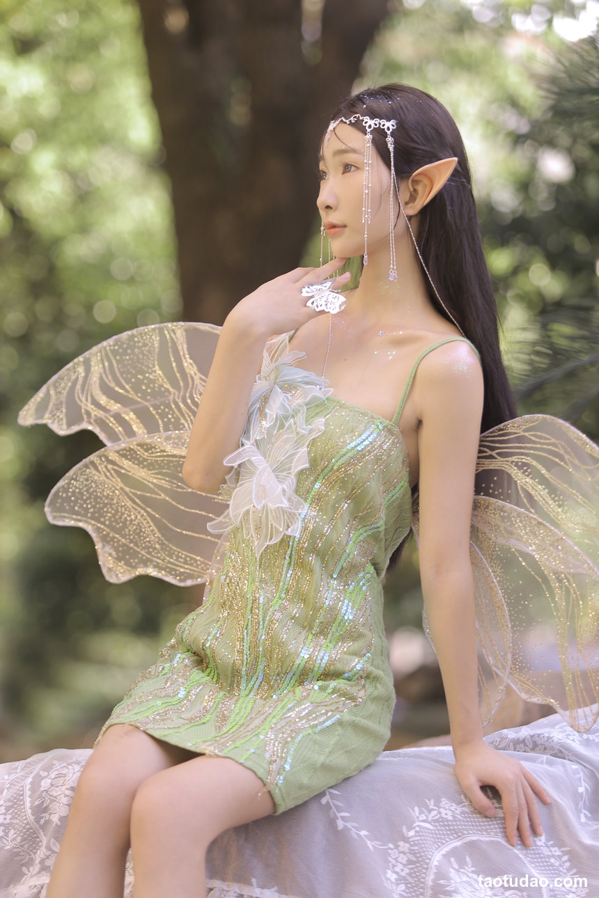 图片[2]-[YITUYU艺图语]2022.10.08 精灵少女 玲[24+1P／180MB]-绅士图