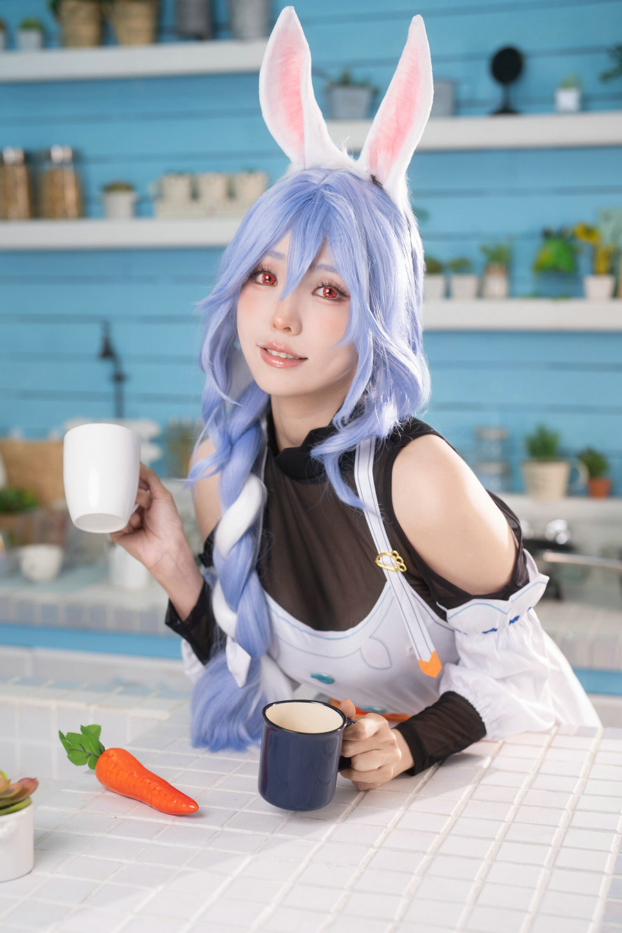 Ely_eee(ElyEE子) – Usada Pekora Mama / 18P3V-44MB / cos萌妹-绅士图