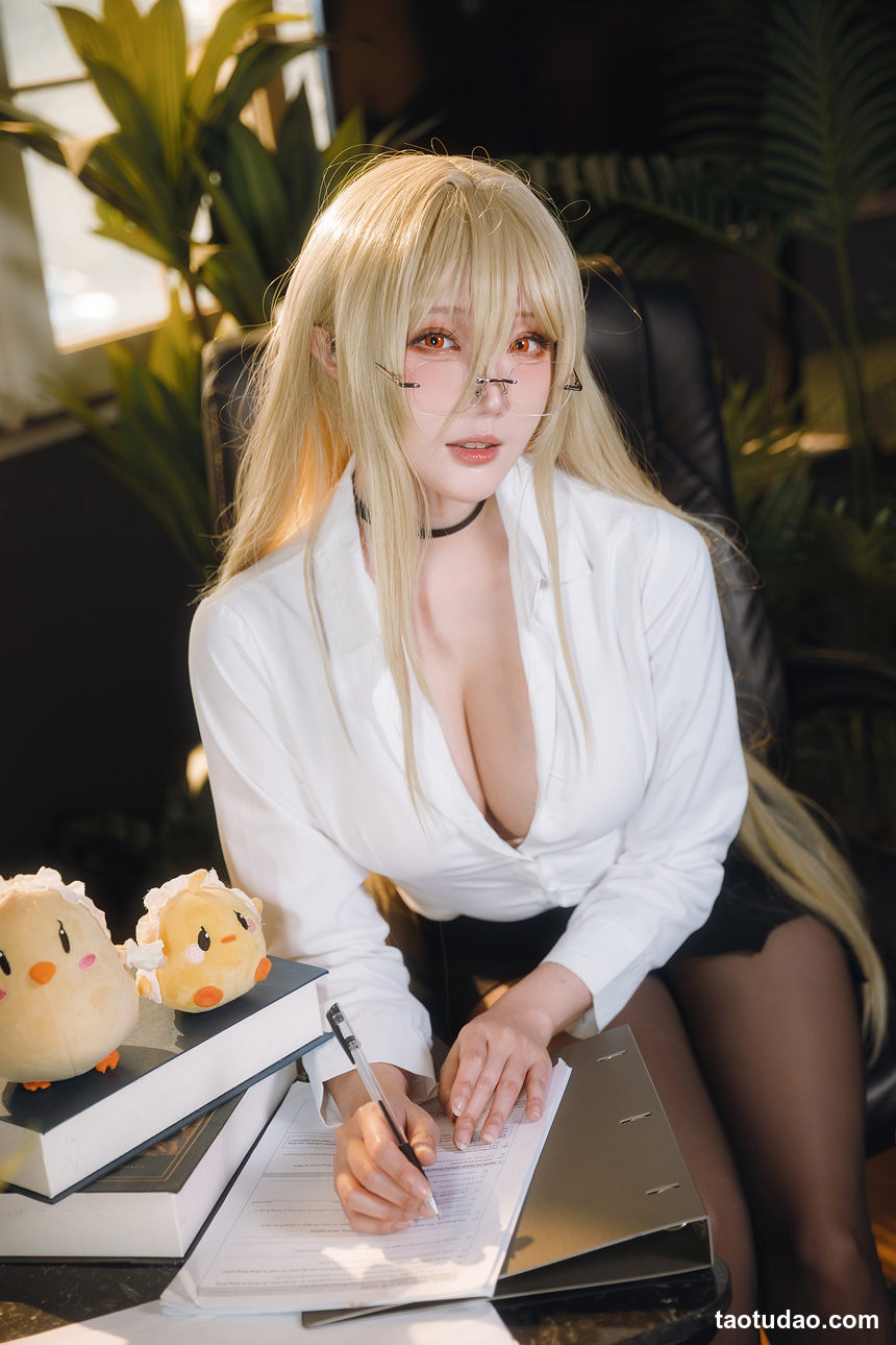 图片[2]-瓜希酱-虹色-冤仇·办公室的意外[30P-107MB]-绅士图