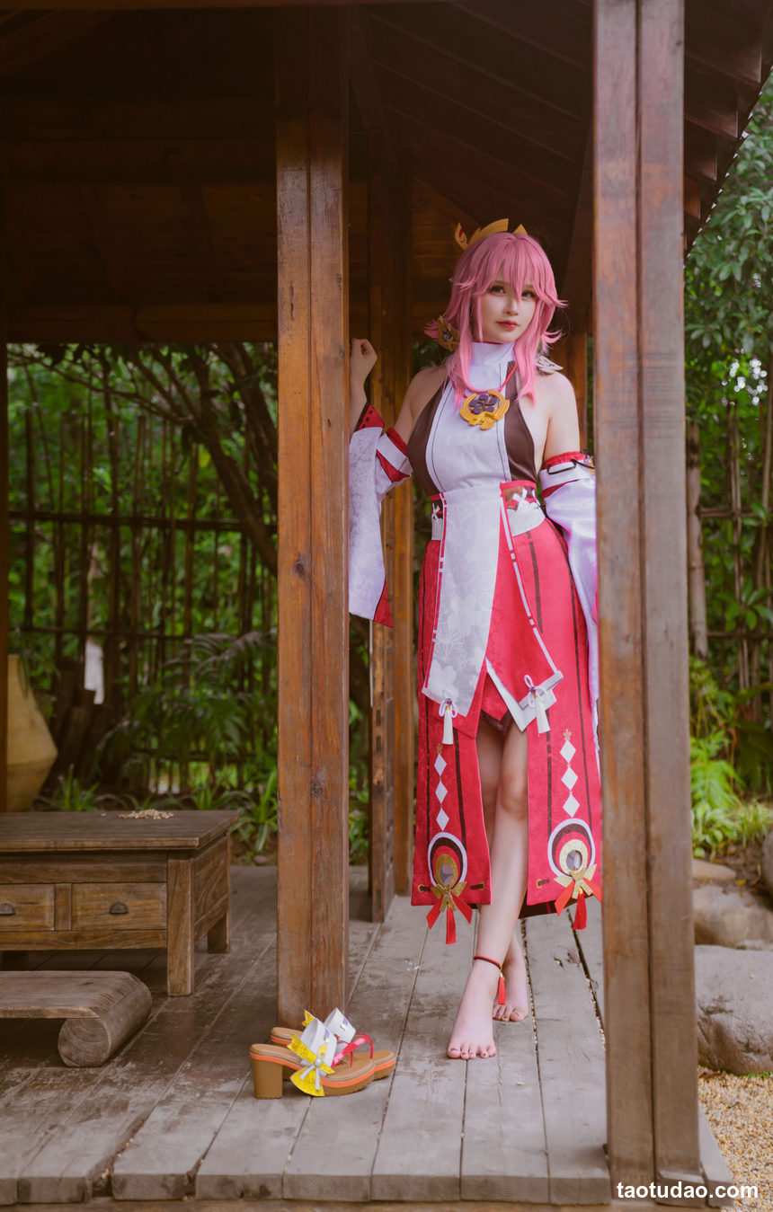 图片[3]-前羽_rr-原神-八重神子[36P-137MB]-绅士图