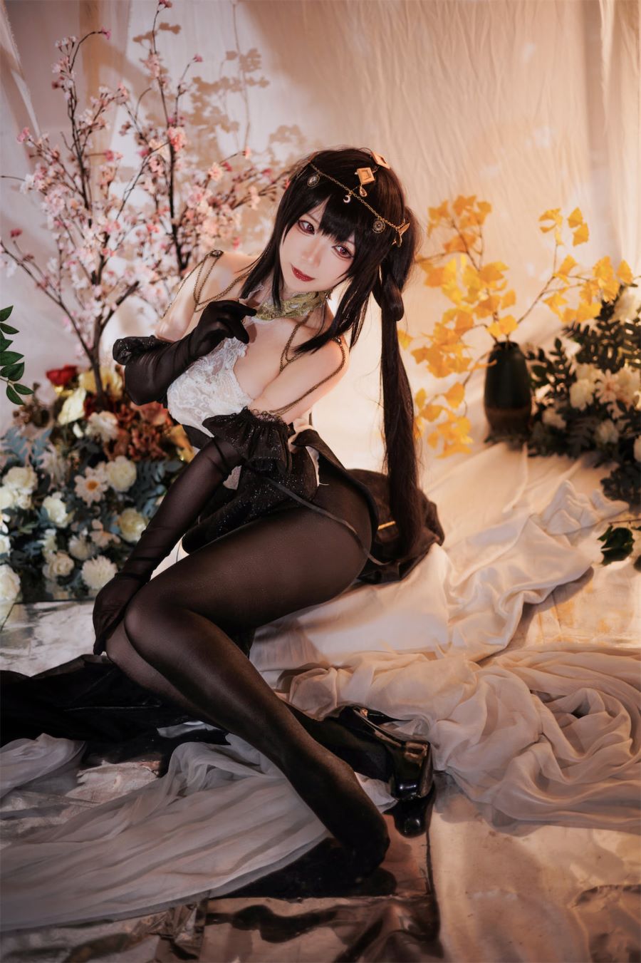 动漫博主樱落酱w - 碧蓝航线 镇海潋滟水色 / 32P-503MB / cos萌妹-绅士图