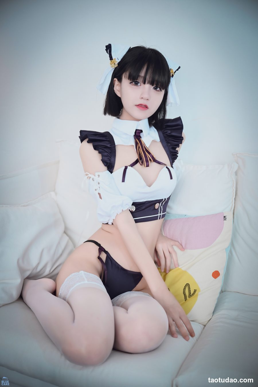 图片[2]-[BLUECAKE] Jenny – Maid Cosplay [94P-2.2G]-绅士图