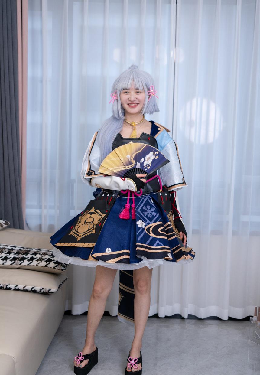 甜予摄影 NO.141 澜澜-cos服人字拖、白丝、裸足、挠脚心剧情[134P+3V／12.6GB]-艺库