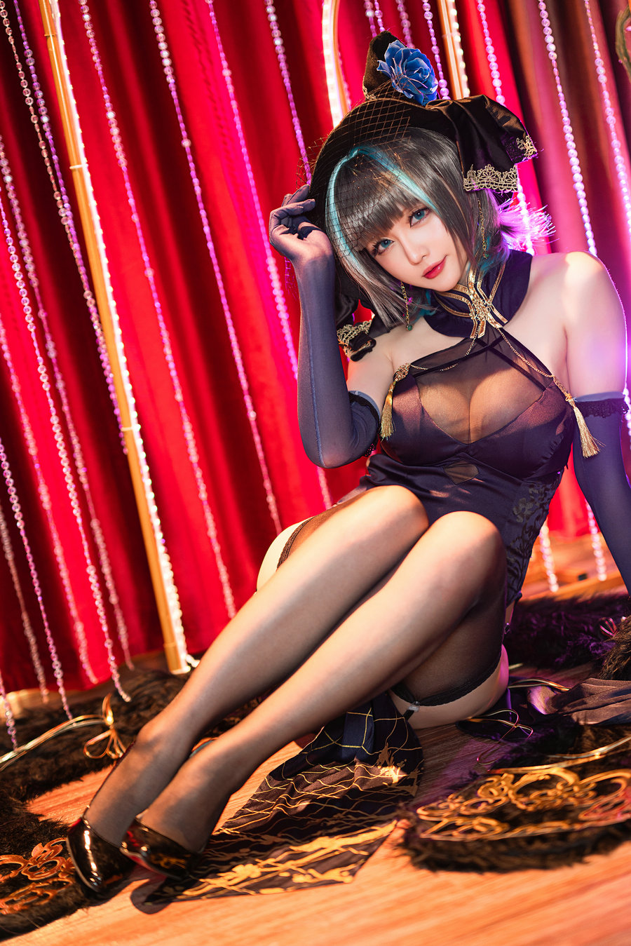 Coser小姐姐星之迟迟 - 柴郡 音乐绚烂caitsith / 72P-376MB / cos萌妹-绅士图