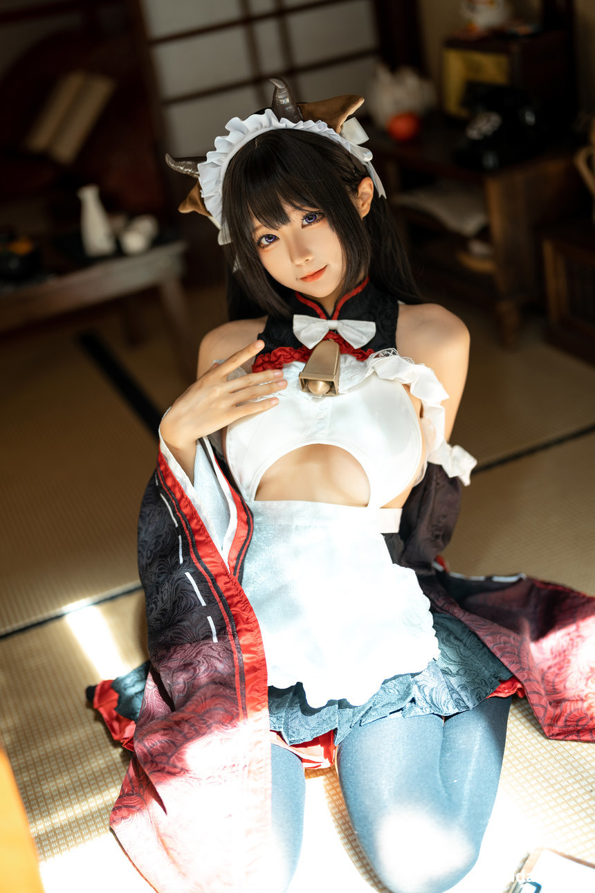 图片[3]-蠢沫沫- 牛牛女仆 [15P-143M]-绅士图