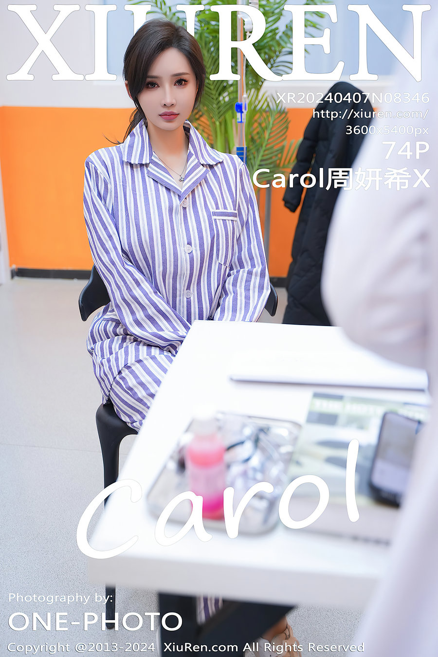 / 秀人美媛馆 / 2024.04.07 No.8346 Carol周妍希X / 72P635MB / 秀人网-绅士图