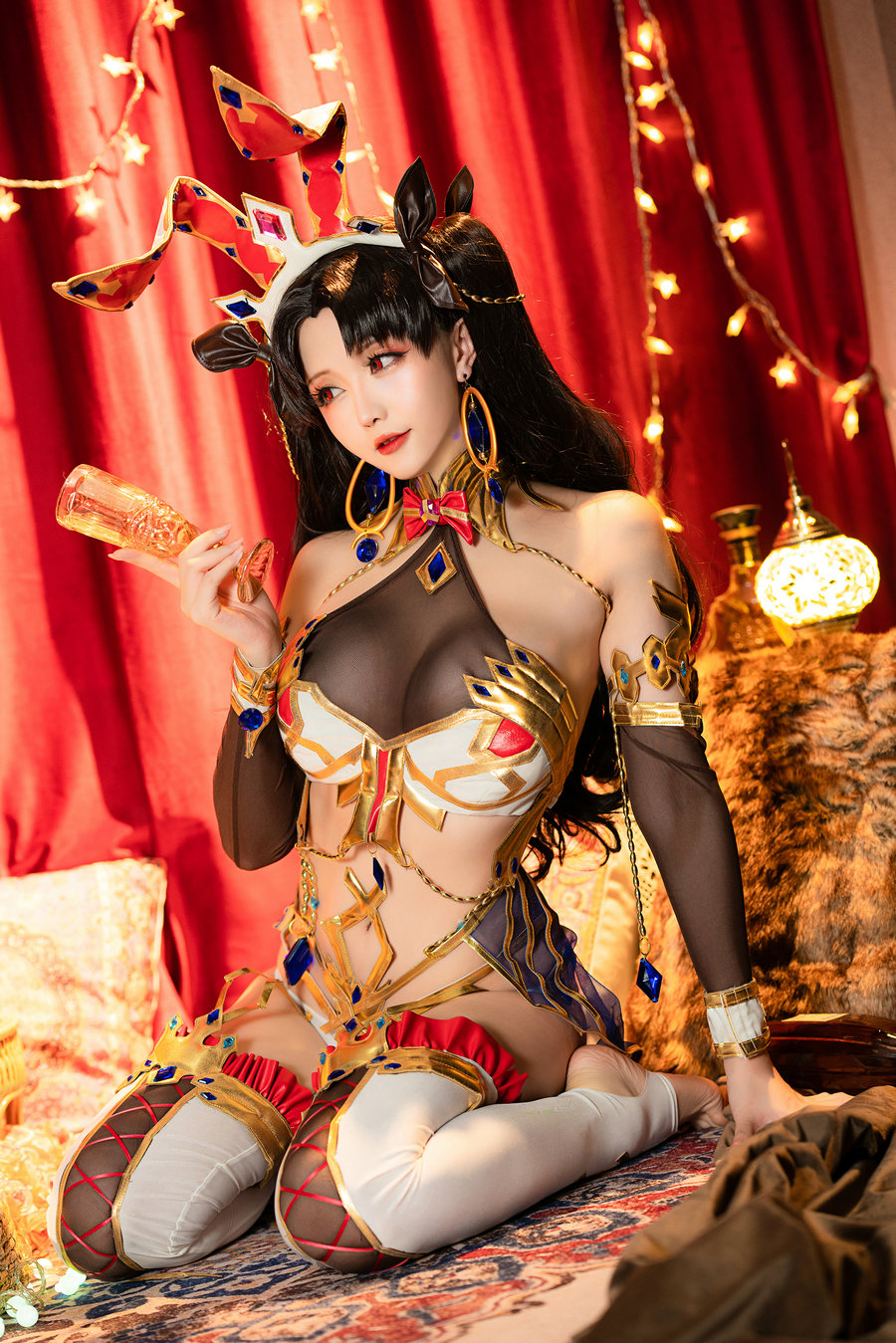 Coser小姐姐星之迟迟 - 伊什塔尔同人 伊斯塔凛 / 63P-344MB / cos萌妹-绅士图