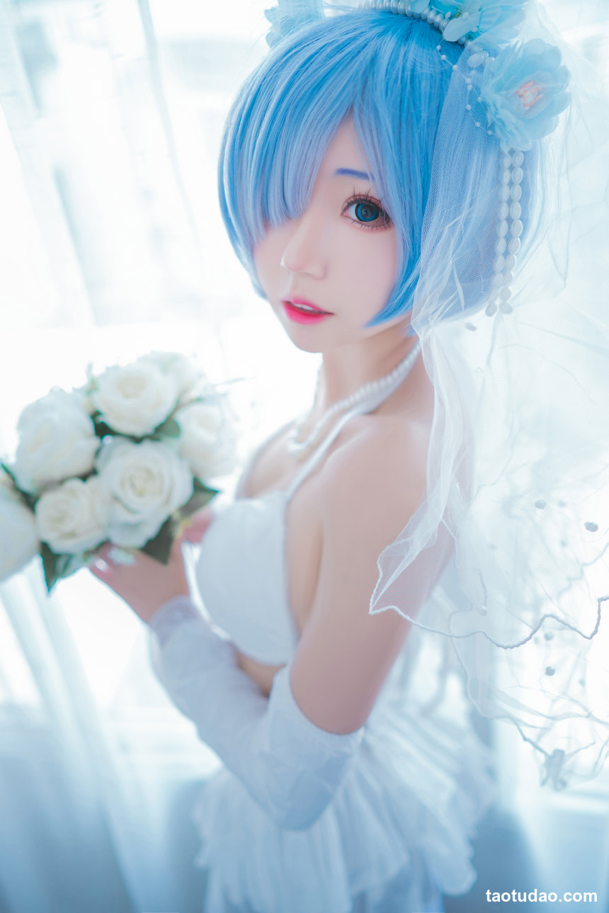 图片[4]-猫君君_MaoJun – NO.22 蕾姆内衣花嫁 [41P-352MB]-绅士图