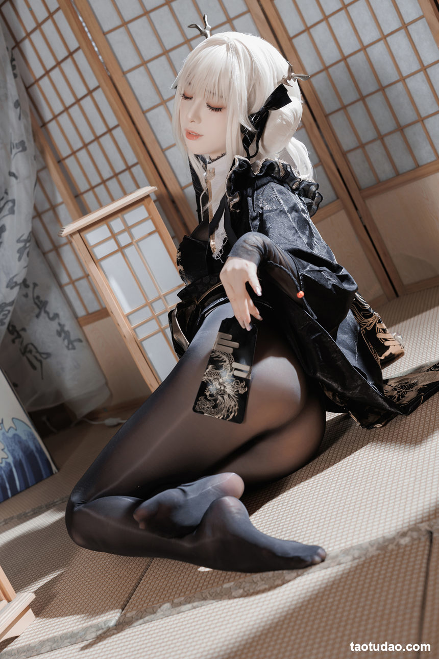 图片[3]-封疆疆v – NIKKE 白兔布兰儿 和服 [40P-481MB]-绅士图