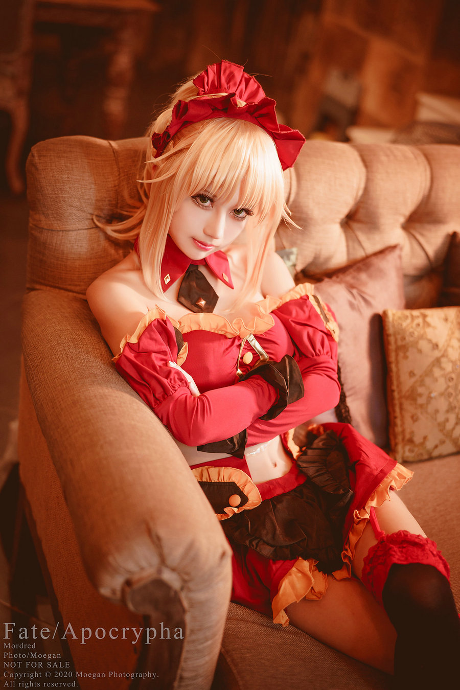 沖田凜花Rinka - Mordred YD Maid ver / 10P-70MB / cos萌妹-绅士图