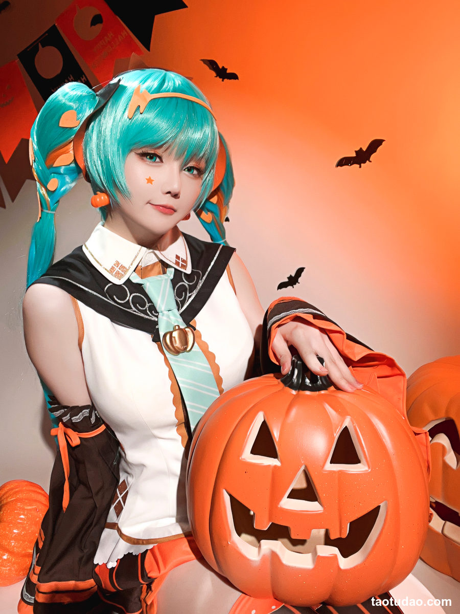 星之迟迟 -  23年10月计划赠品 万圣节MIKU [53P-306MB]-绅士图