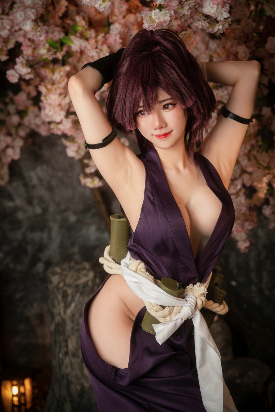 Sally Dorasnow - Yuzuriha / 46P1V-390MB / cos萌妹-绅士图
