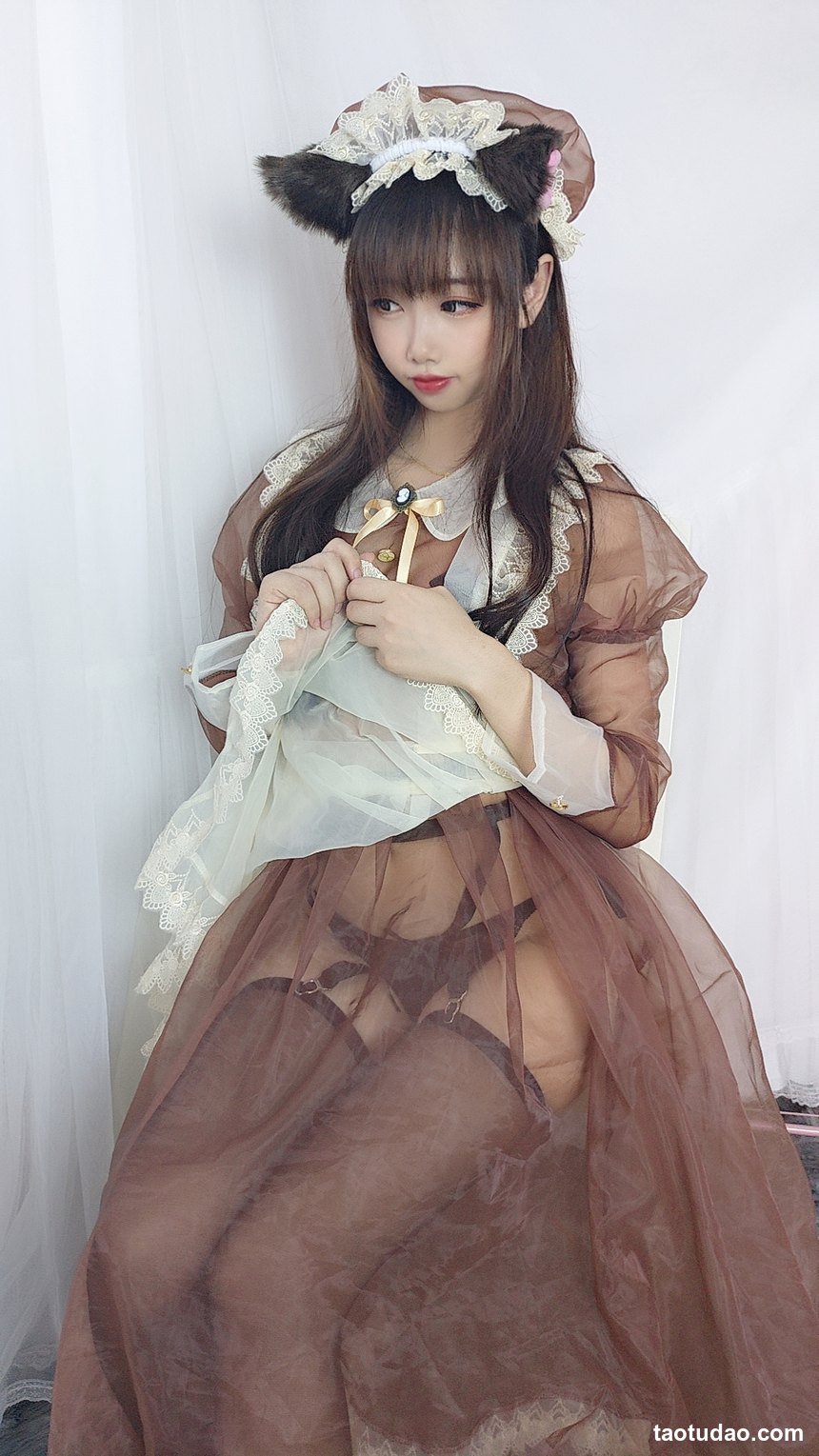 图片[3]-雪琪SAMA NO.030 透明女仆 [43P4V-236MB]-绅士图