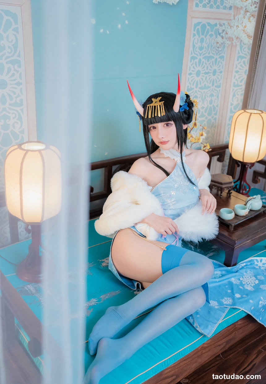 图片[4]-紫氯氯 –  能代 貅 旗袍 [18P-38MB]-绅士图