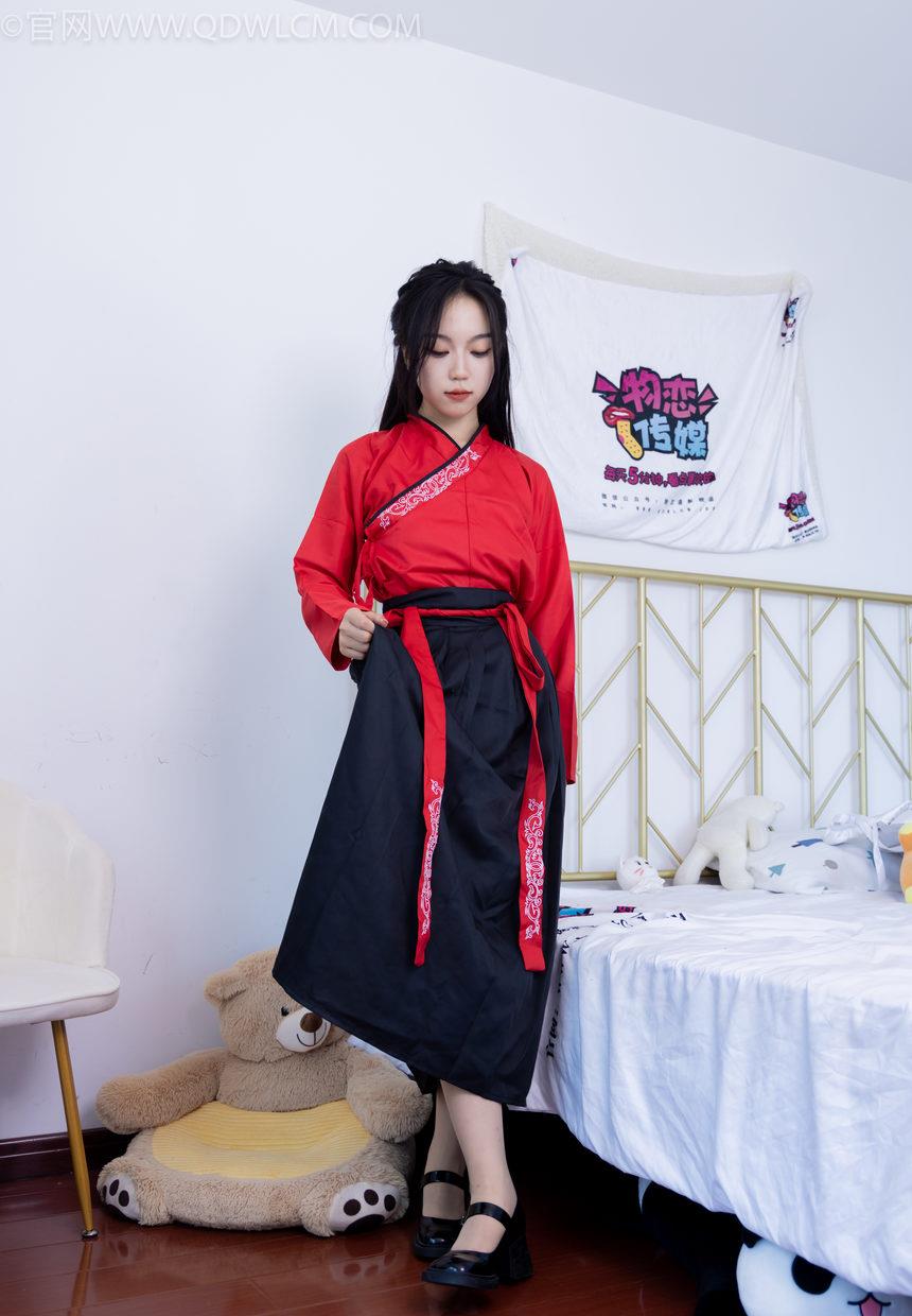 图片[3]-物恋传媒 NO.2330 纱纱-汉服、皮鞋、白棉袜、薄肉丝（脚尖加固款）[219P-1V-6.66G]-艺库