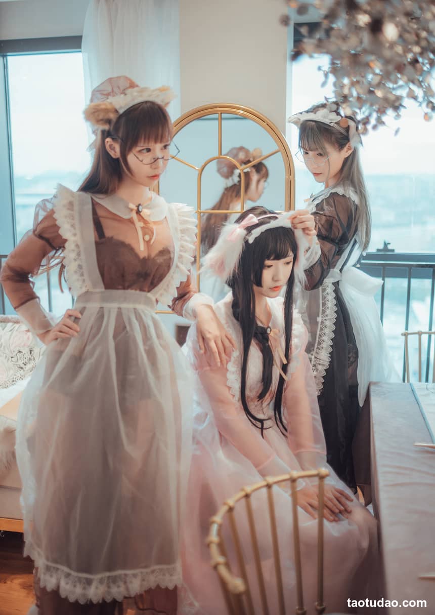 图片[4]-铁板烧鬼舞w –  NO.022 &爱老师&奶文-透明女仆[33P-278.6M]-绅士图