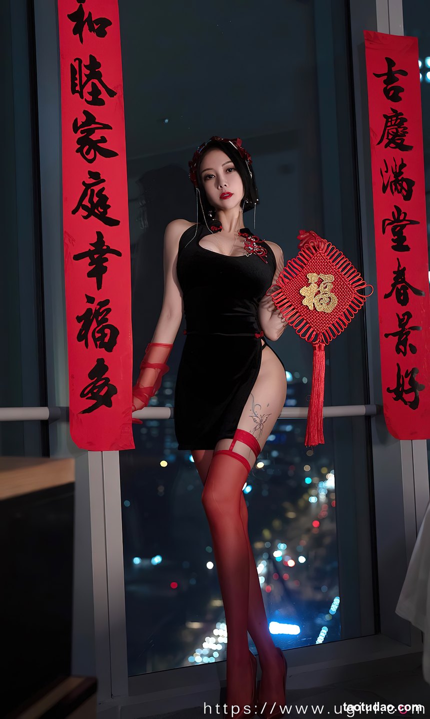 图片[2]-[Ugirls尤果网]爱尤物 2022.01.19 No.2500 伊诺 霓虹甜心 [35P]-绅士图