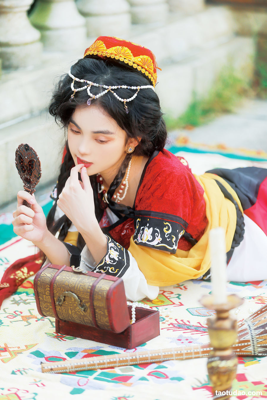 图片[4]-[YITUYU艺图语]2023.03.17 你们中原人，都这么娇娇弱弱的吗？Linglingxue_[21+1P／211MB]-绅士图