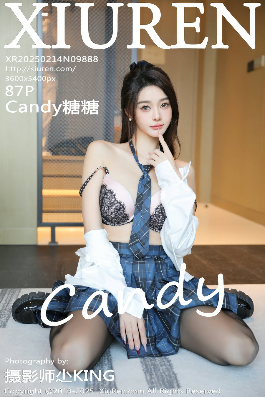 / 秀人美媛馆 / 2025.02.14 No.9888 Candy糖糖 / 87P781MB / 秀人网-绅士图