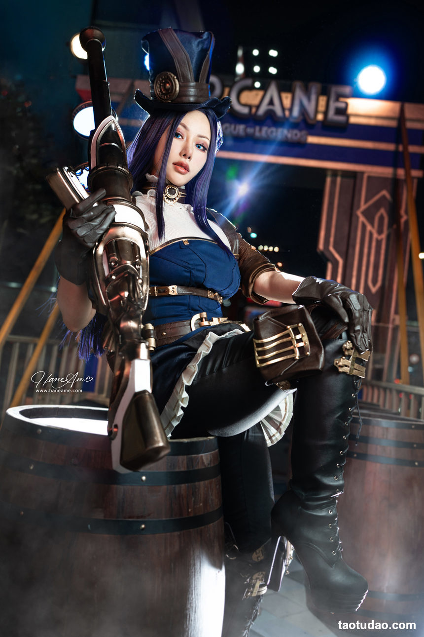 图片[3]-Hane Ame 雨波_沙福林 – 24年12月订阅 英雄联盟 凱特琳 [28P+2V-322MB]-绅士图